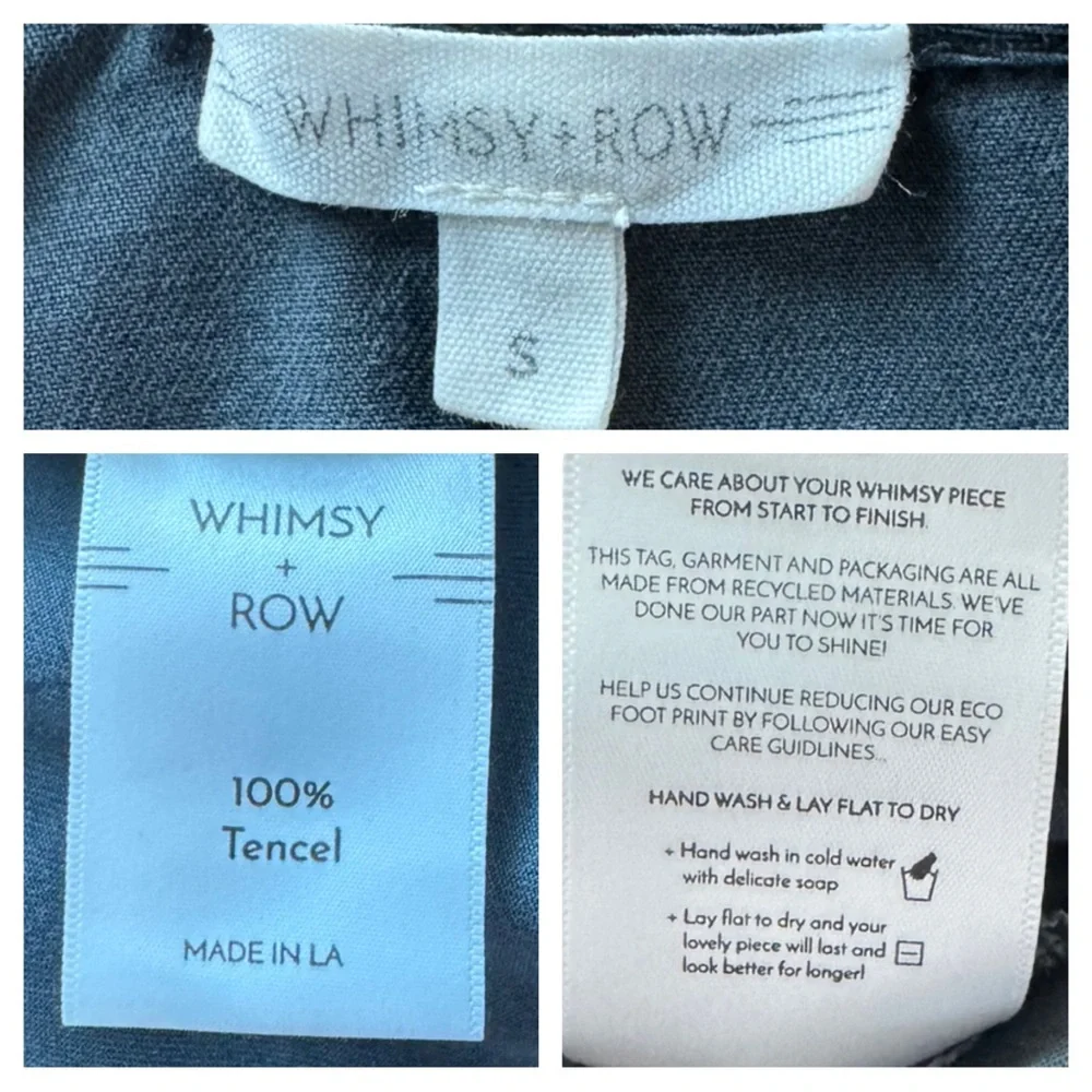 Whimsy + Row Remy Tencel Jumpsuit - Picture 7 of 12